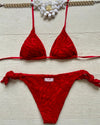 BIKINI VELVET A TRIANGOLO
